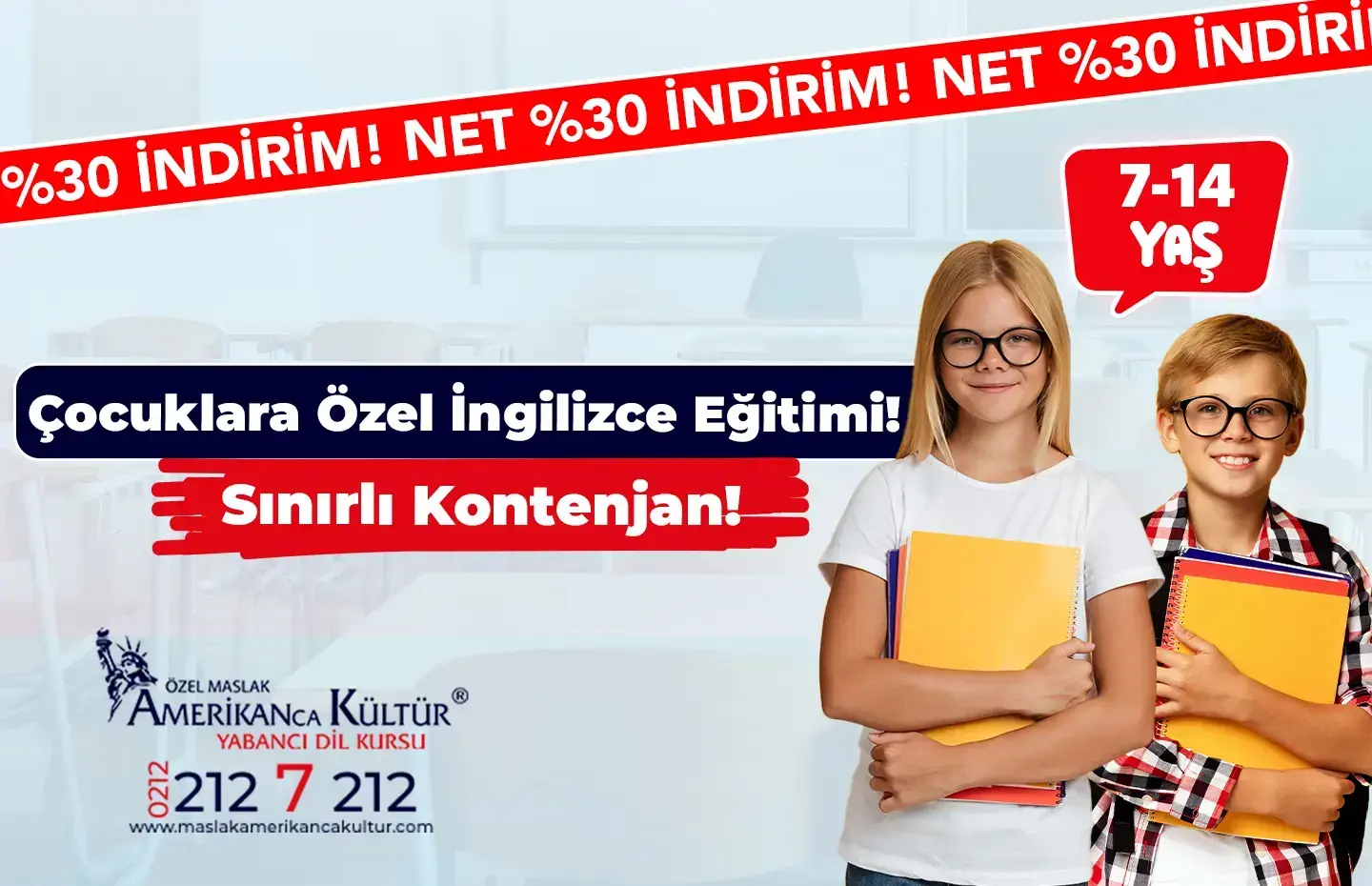 Çocuklar İçin İngilizce Kursu