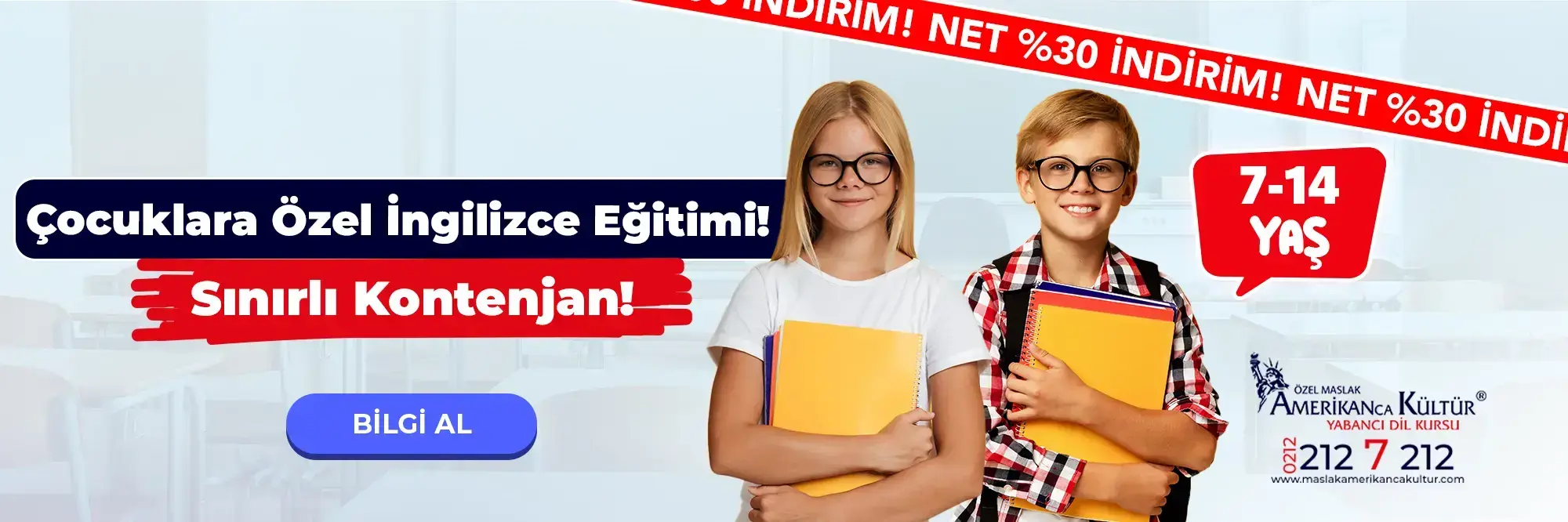 Çocuklar İçin İngilizce Kursu